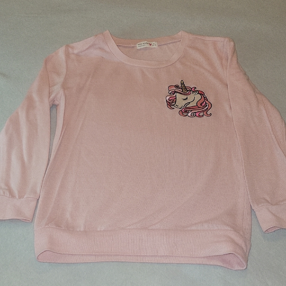 Knitworks Pink Unicorn Kids Sweater